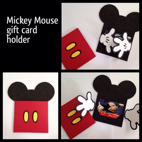 disney gift card holder